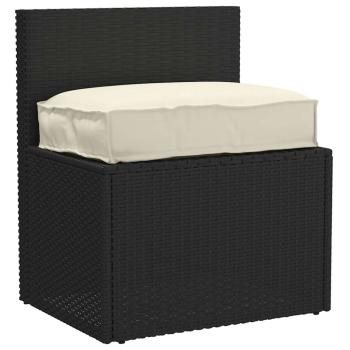 Kissen Oxford-Stoff Creme 60 x 40 x 8 cm