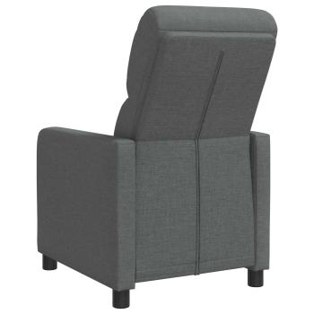 Liegesessel Dunkelgrau Polyester
