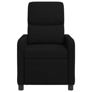 Liegesessel Schwarz Polyester