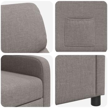 Liegesessel Taupe