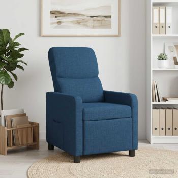Liegesessel Blau Polyester