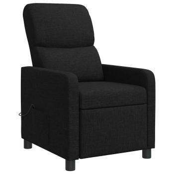 Massage Relaxsessel Schwarz Polyester