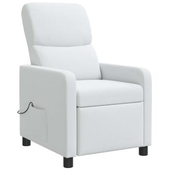 Liegesessel Weiß Stoff