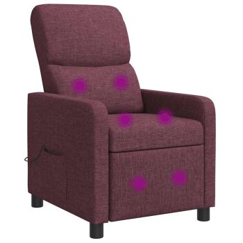 ARDEBO.de - Liegesessel Lila Stoff
