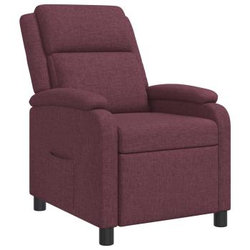 ARDEBO.de - Liegesessel Lila Stoff