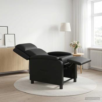 ARDEBO.de - Massage Relaxsessel Schwarz Kunstleder