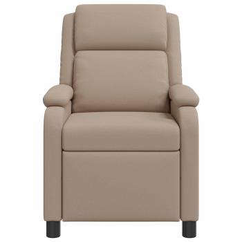 Massage Relaxsessel Cappuccino Kunstleder