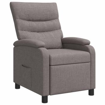ARDEBO.de - Liegesessel Taupe Stoff