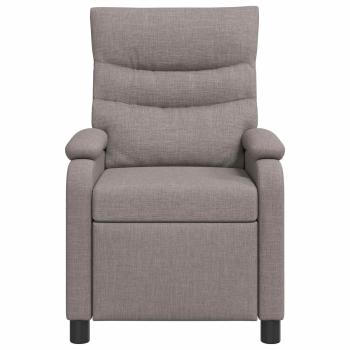 Liegesessel Taupe Stoff