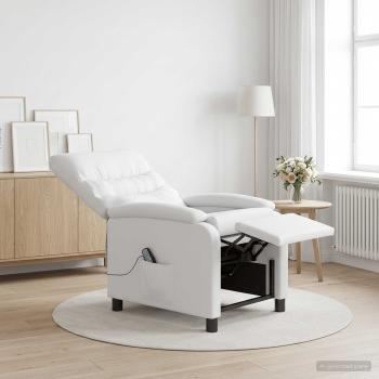 ARDEBO.de - Massage Relaxsessel Wei? Kunstleder