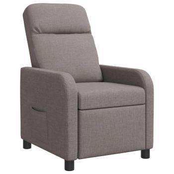 ARDEBO.de - Liegesessel Taupe Stoff