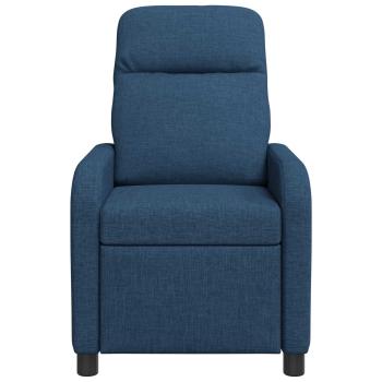 Liegesessel Blau Stoff