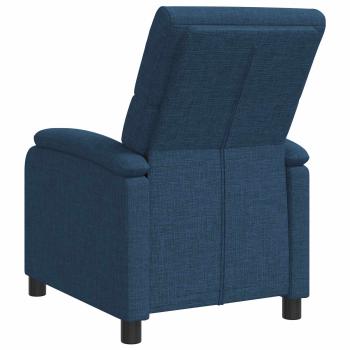 Liegesessel Blau Stoff