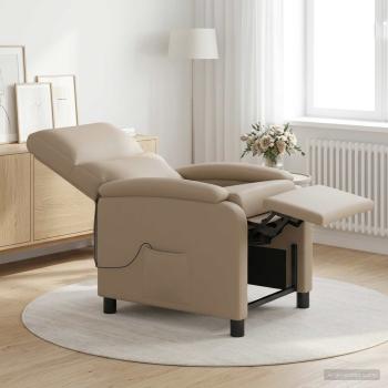 ARDEBO.de - Massage Relaxsessel Cappuccino Kunstleder