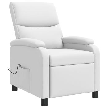 Massage Relaxsessel Wei? Kunstleder