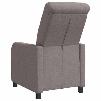 Liegesessel Taupe Stoff