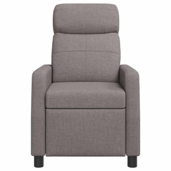 Liegesessel Taupe Stoff