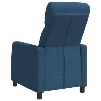 Liegesessel Blau Stoff