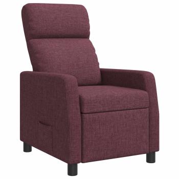 ARDEBO.de - Liegesessel Lila Stoff