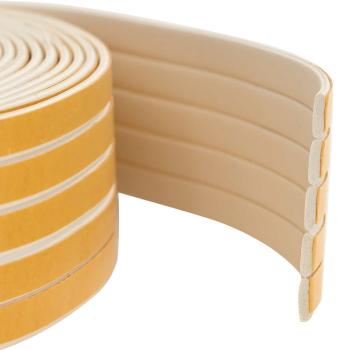 ARDEBO.de - Selbstklebende Fensterdichtung Weiß 8 x 2 mm 50 m