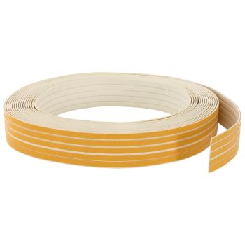 Selbstklebende Fensterdichtung Weiß 9 x 3 mm 50 m