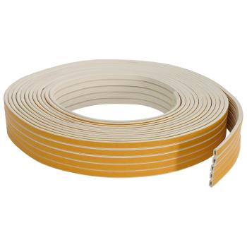 Selbstklebende Fensterdichtung Weiß 10 x 6 mm 12 m