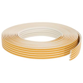 Selbstklebende Fensterdichtung Weiß 9 x 6 mm 100 m