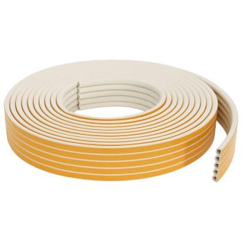 Selbstklebende Fensterdichtung Weiß 14 x 12 mm 100 m
