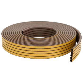 Selbstklebende Fensterdichtung Braun 14 x 12 mm 50 m