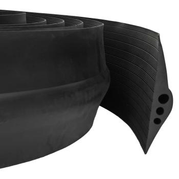 ARDEBO.de - Bodenabdichtung für die Garage 75 x 12 mm 3,5 m EPDM Gummi