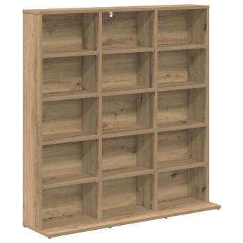 CD Regal Artisan-Eiche 96 x 23,5 x 97,5 cm Holzwerkstoff