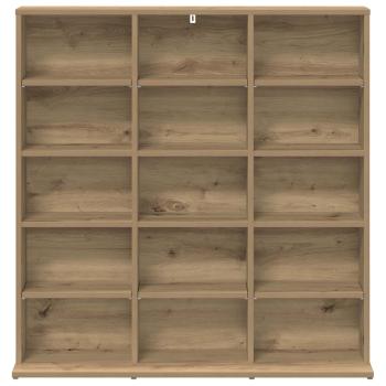 CD Regal Artisan-Eiche 96 x 23,5 x 97,5 cm Holzwerkstoff
