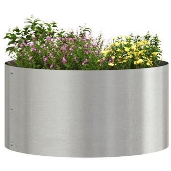 Pflanzenring 5 Stk. Silber 40 x 40 x 20 cm Edelstahl