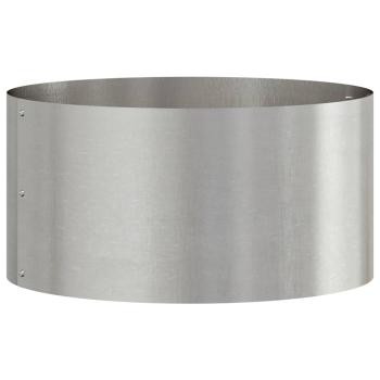 Pflanzenring 5 Stk. Silber 40 x 40 x 20 cm Edelstahl