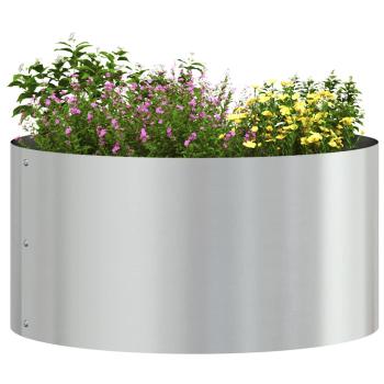 Pflanzenring 5 Stk. Silber 40 x 40 x 20 cm Verzinkter Stahl