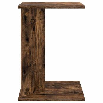 Beistelltisch Geräucherte Eiche 35 x 25 x 50 cm Holzwerkstoff