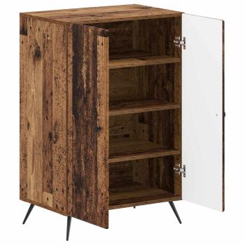 Schuhschrank BREDA 59,5 x 39,5 x 90 cm Holzwerkstoff Altholz