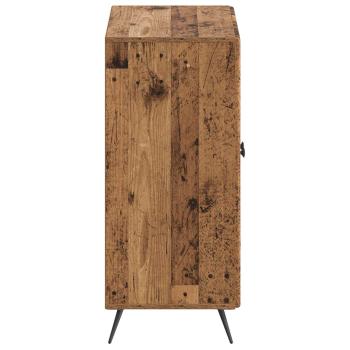 Schuhschrank BREDA 59,5 x 39,5 x 90 cm Holzwerkstoff Altholz