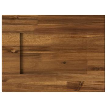 Rechteckige Tischplatte 50 x 30 x 3,2 cm Rechteckig