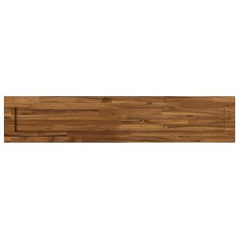 Rechteckige Tischplatte 90 x 50 x 3,5 cm Rechtwinklig Natur
