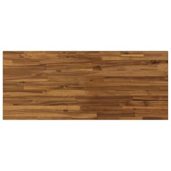 ARDEBO.de - Rechteckige Tischplatte 90 x 50 x 3,5 cm Rechtwinklig Natur