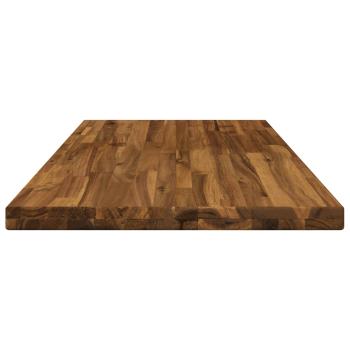Rechteckige Tischplatte 90 x 50 x 3,5 cm Rechtwinklig Natur