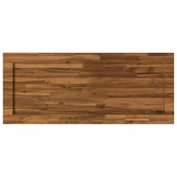 Rechteckige Tischplatte 90 x 50 x 3,5 cm Rechtwinklig Natur