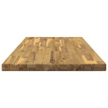 Rechteckige Tischplatte 90 x 50 x 3,5 cm Rechtwinklig Weiß