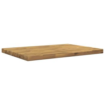 Rechteckige Tischplatte 90 x 50 x 3,5 cm Rechtwinklig Weiß