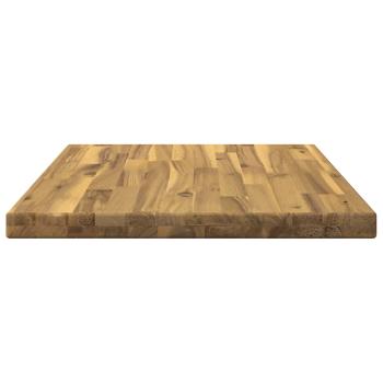 Rechteckige Tischplatte 90 x 50 x 3,5 cm Rechtwinklig Weiß