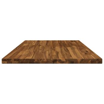Rechteckige Tischplatte 90 x 50 x 3,5 cm Rechtwinklig Natur