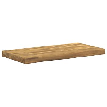 ARDEBO.de - Rechteckige Tischplatte 90 x 50 x 3,5 cm Rechtwinklig Weiß