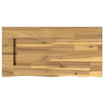 Rechteckige Tischplatte 90 x 50 x 3,5 cm Rechtwinklig Weiß