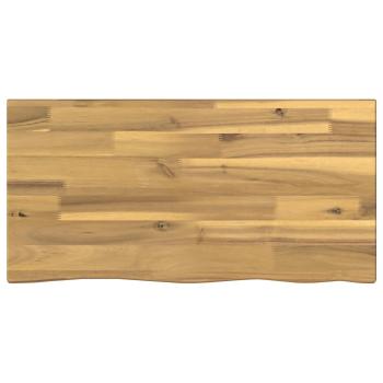 Rechteckige Tischplatte 90 x 50 x 3,5 cm Rechtwinklig Weiß